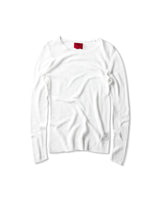 KNIT WHITE LONG SLEEVES