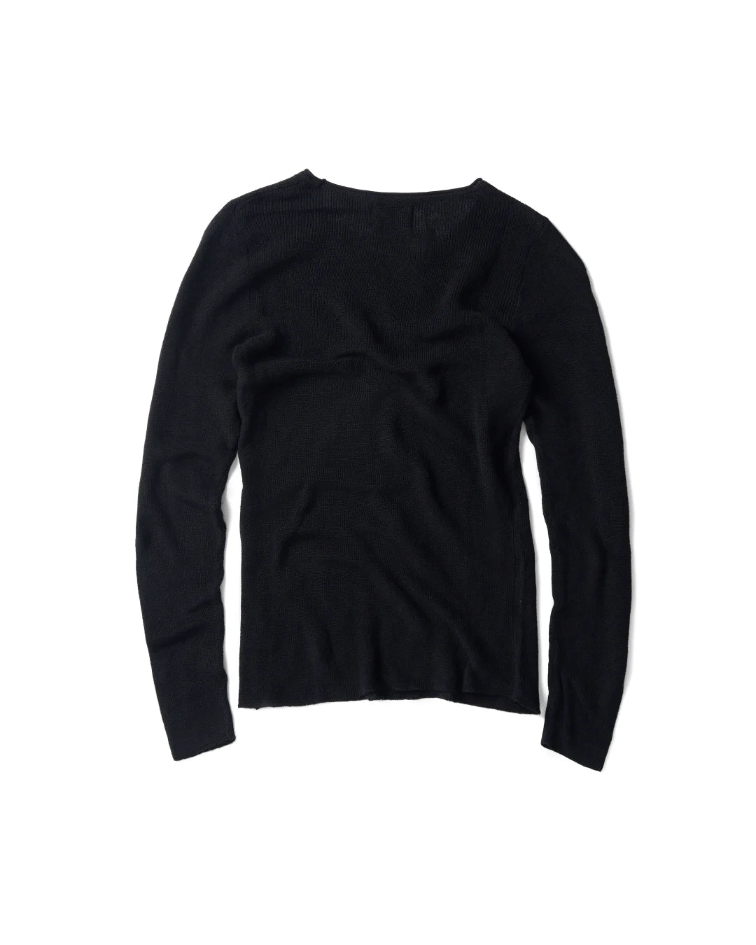 KNIT BLACK LONG SLEEVES BLACK