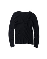 KNIT BLACK LONG SLEEVES BLACK
