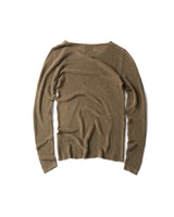 KNIT OLIVE LONG SLEEVES