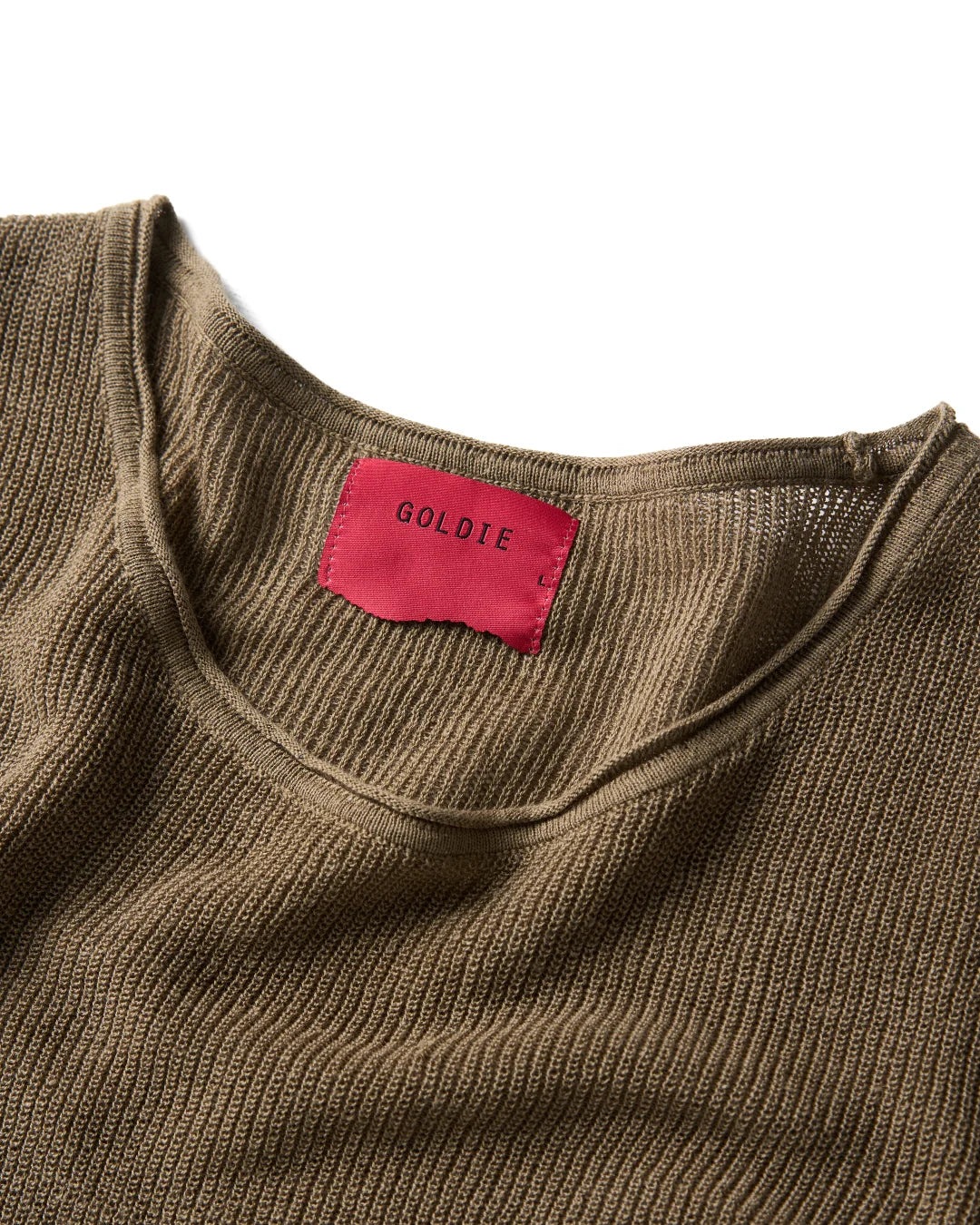 KNIT OLIVE LONG SLEEVES