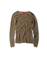 KNIT OLIVE LONG SLEEVES