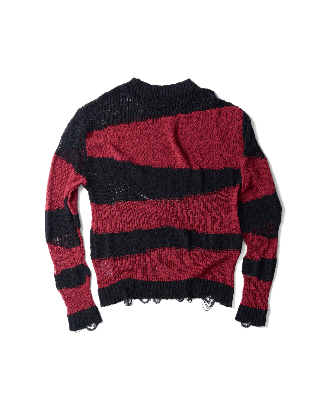 EMPTY KNIT RED SWEATER
