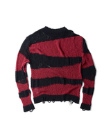 EMPTY KNIT RED SWEATER