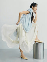 CREAM "VAT VEO" SKIRTS