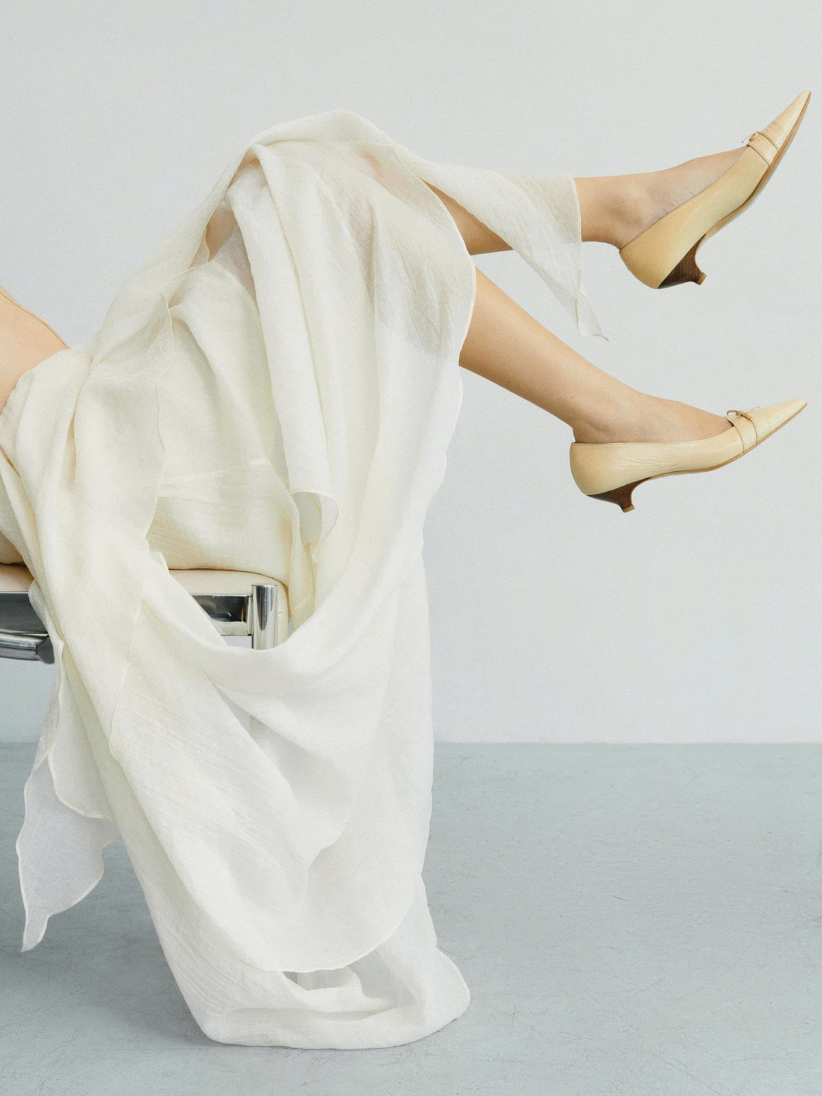 CREAM "VAT VEO" SKIRTS