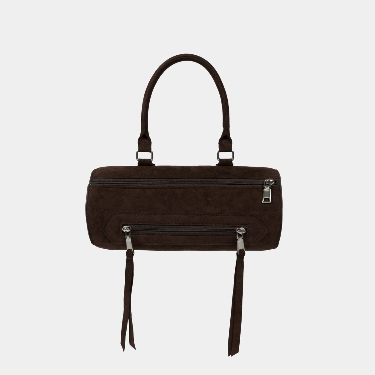 BROWN ROLLING BAG