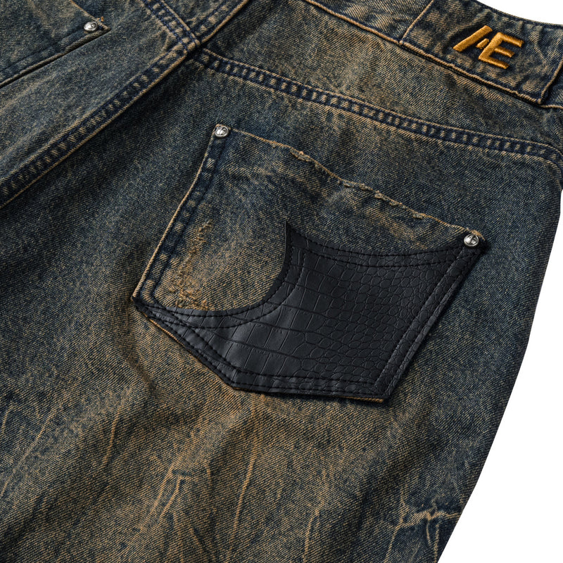 UNISEX - GROCK - DENIM JORTS