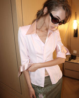 PASTEL PINK PURITY ECHO TOP