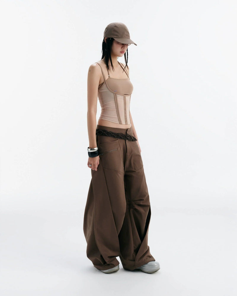 ARCHER PANTS (BROWN)