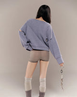 CHARO SWEATER (PURPLE BLUE)