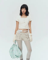 LAMBERT SHORT (MARBLE BEIGE)
