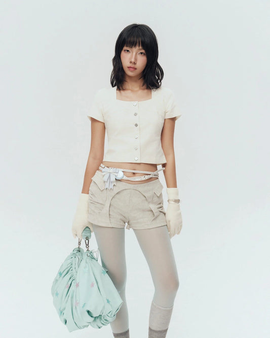LAMBERT SHORT (MARBLE BEIGE)