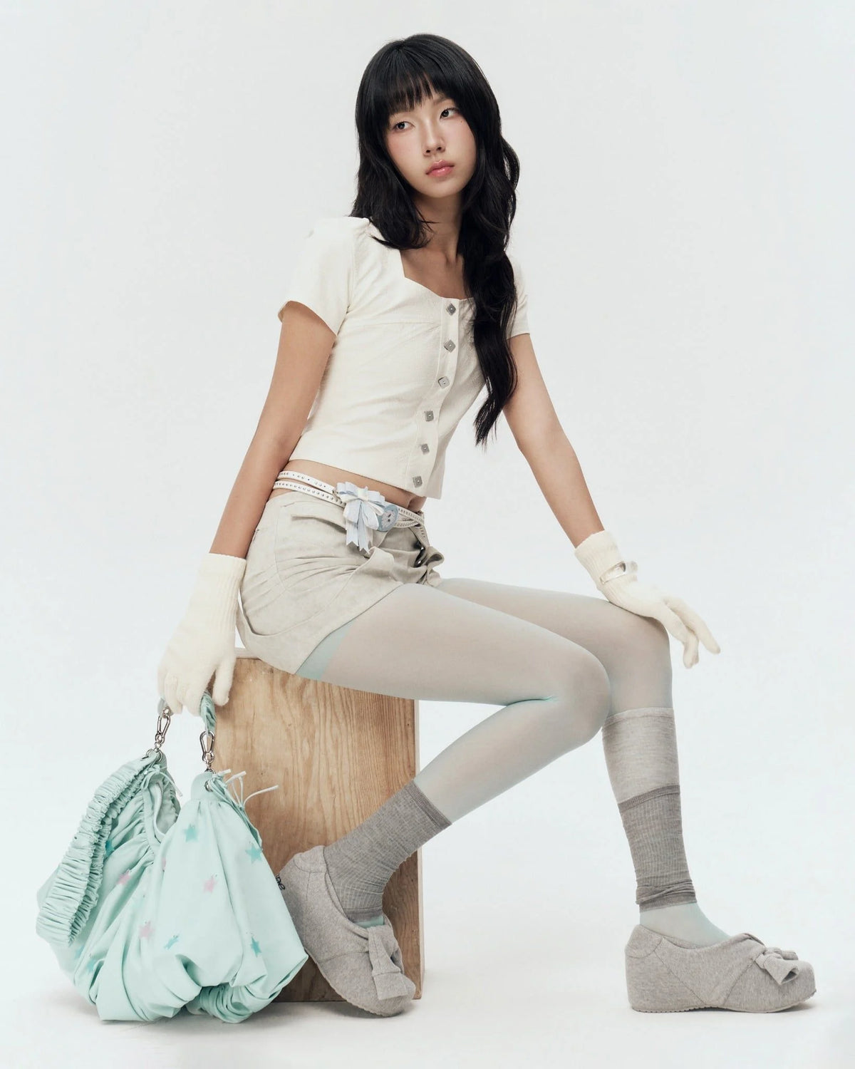 LAMBERT SHORT (MARBLE BEIGE)