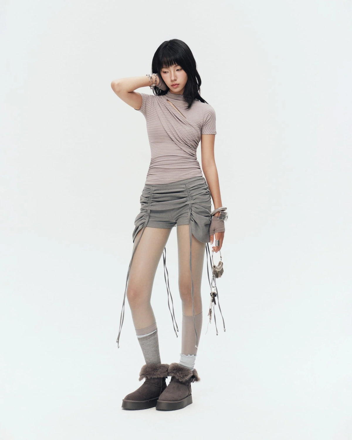 TARLOW SHORT (GREY)
