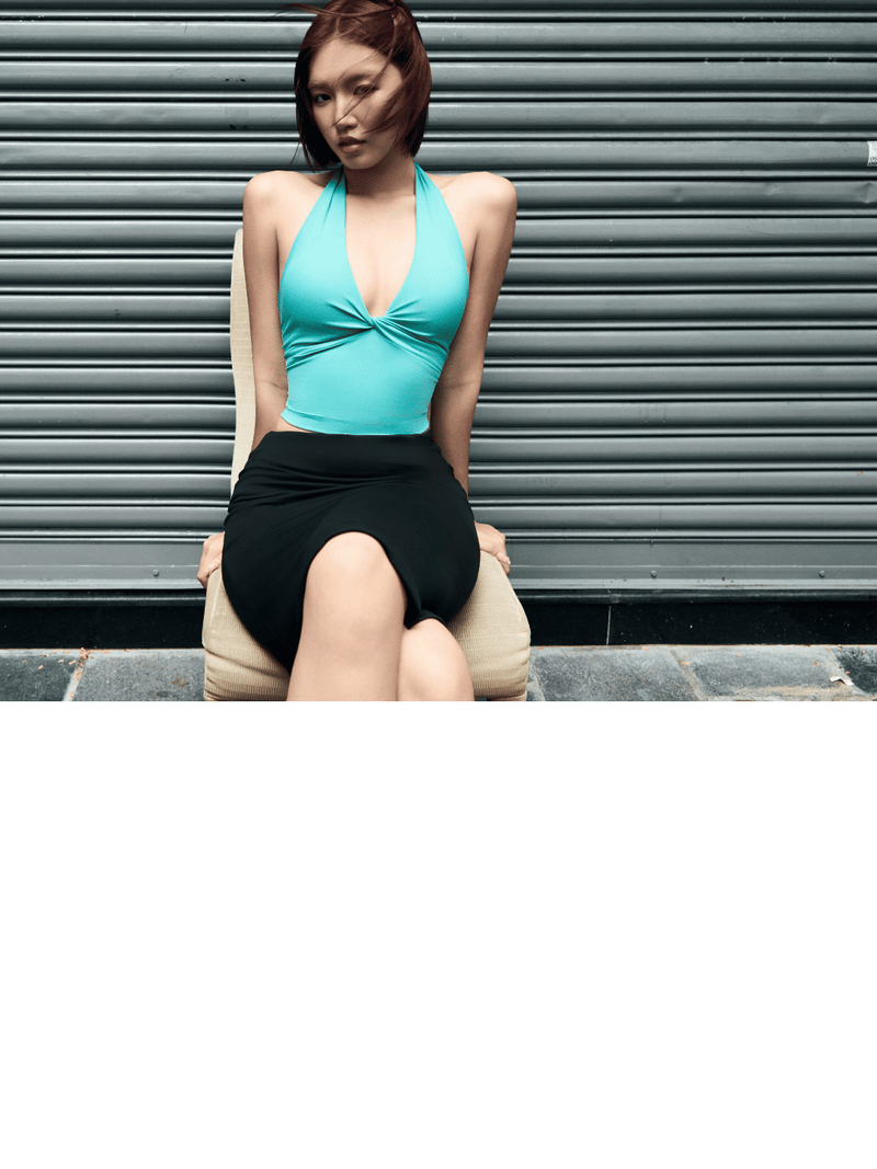 XE TOP - TIFFANY BLUE