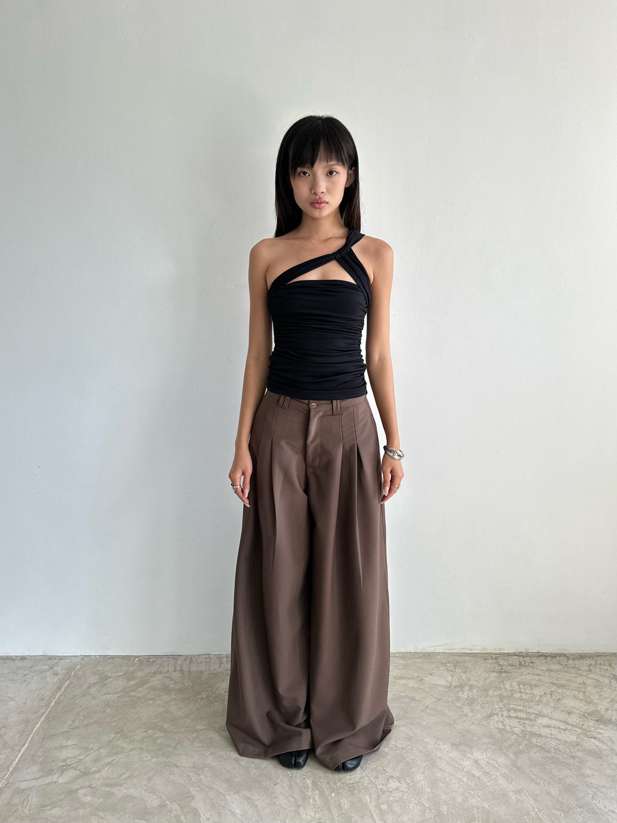 BLACK CHEO TOP