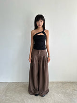 BLACK CHEO TOP