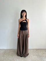 BLACK CHEO TOP