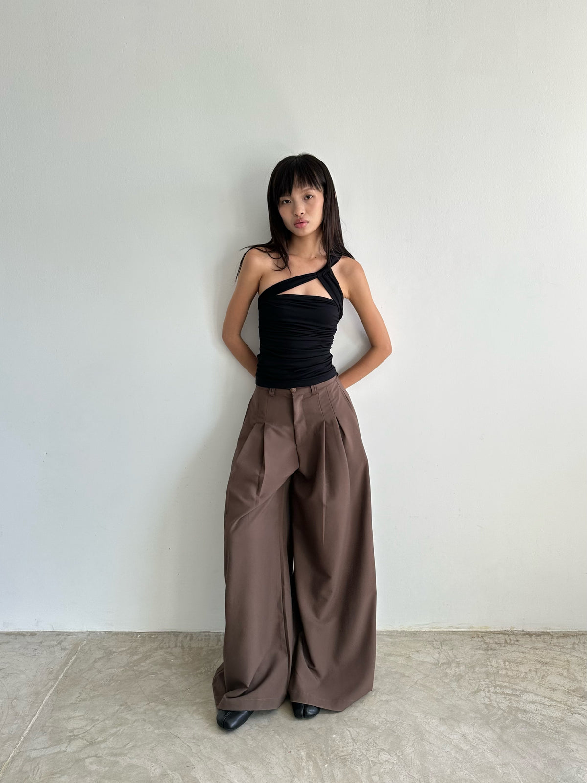 BLACK CHEO TOP
