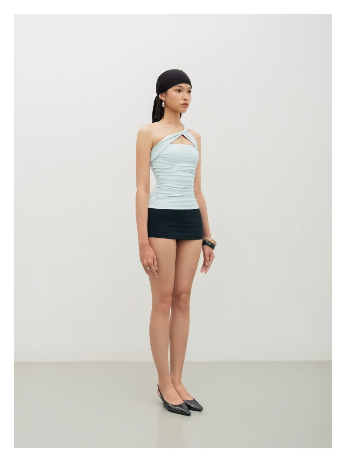 MINI SKIRT - BLACK