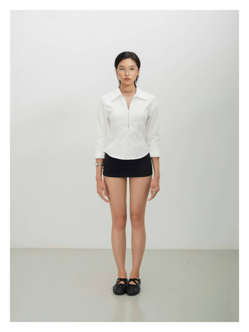 MINI SKIRT - BLACK