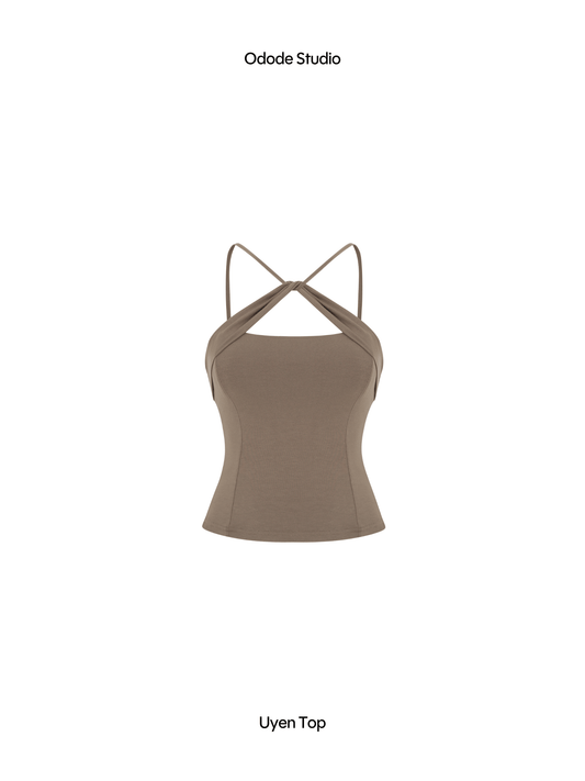 UYEN TOP - BROWN
