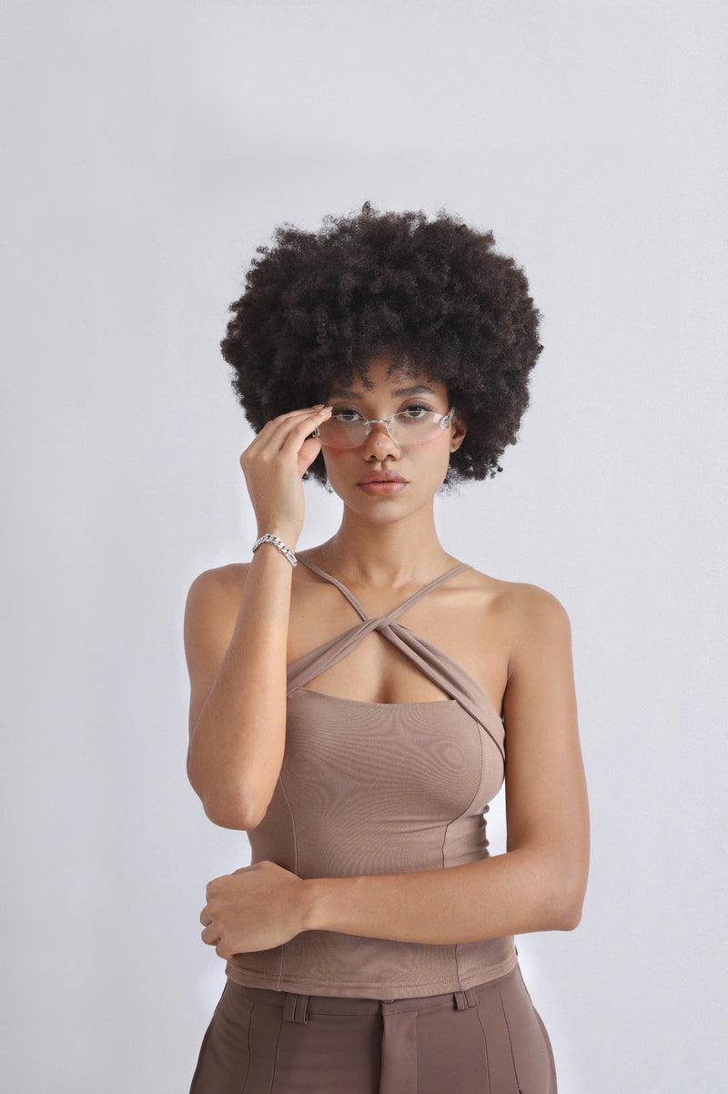 UYEN TOP - BROWN