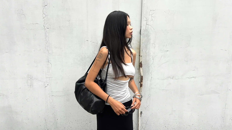 XOAY TOP - LIGHT GREY