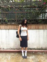 XOAY TOP - LIGHT GREY
