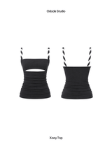 XOAY TOP - DARK GREY