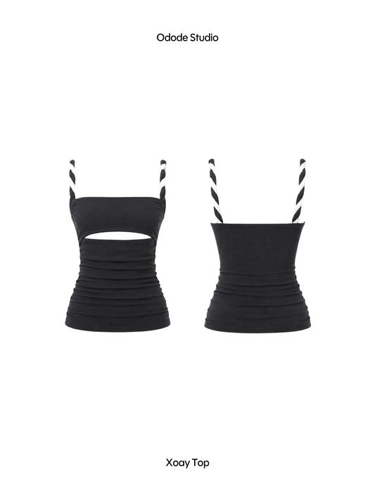 XOAY TOP - DARK GREY