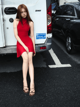 RED YEM DRESS