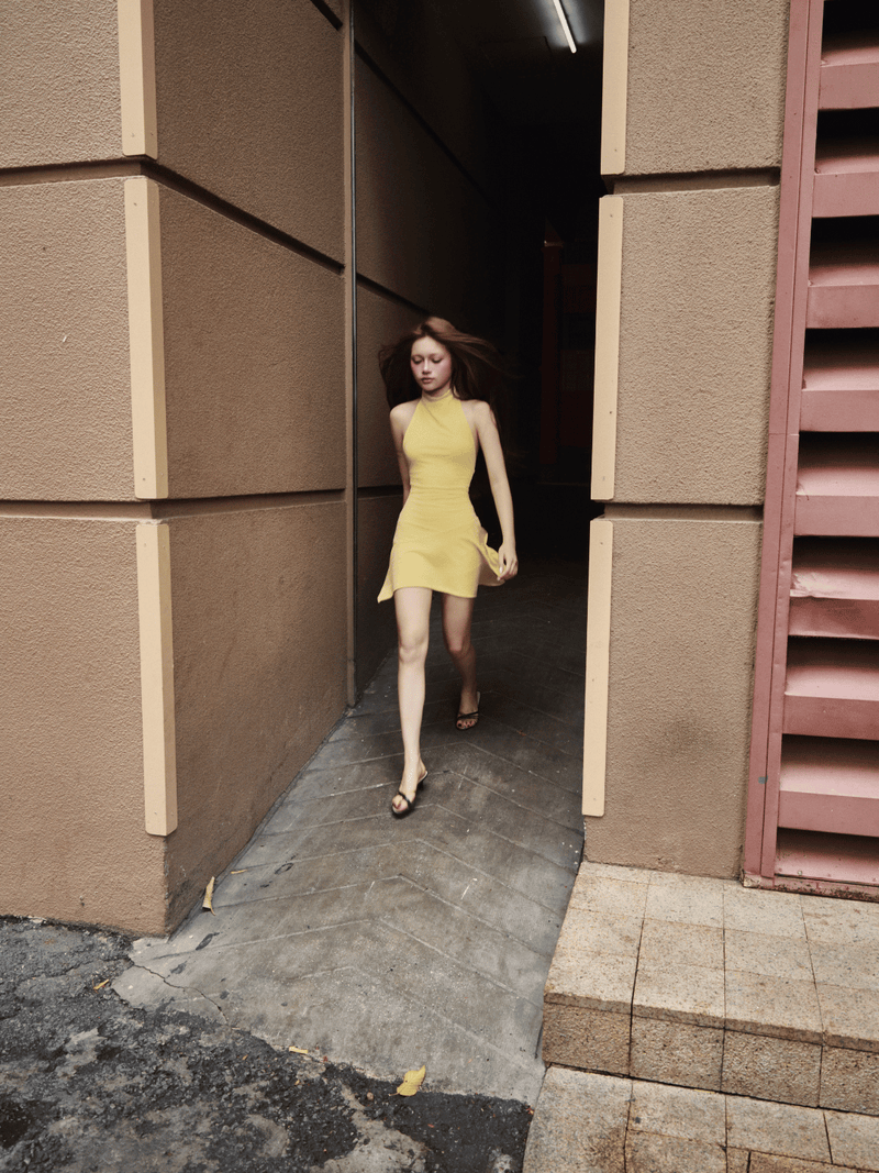 YELLOW YEM DRESS