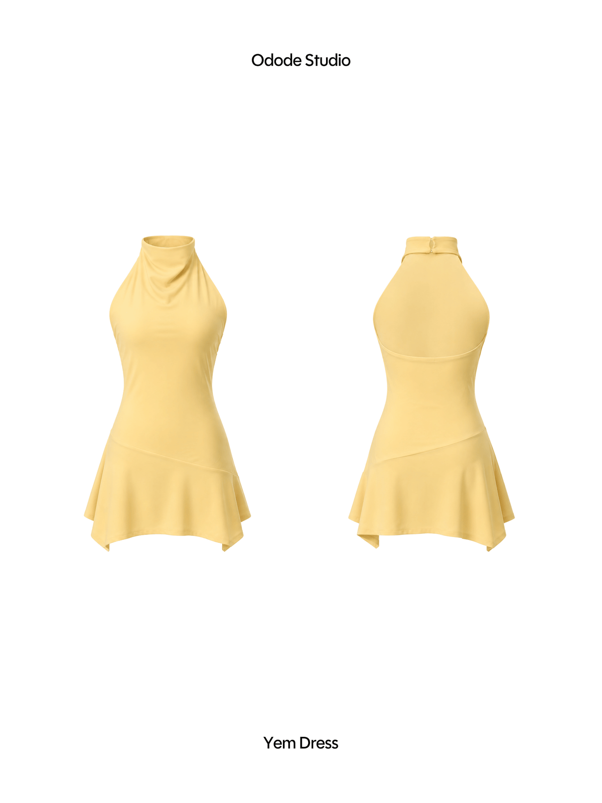 YELLOW YEM DRESS