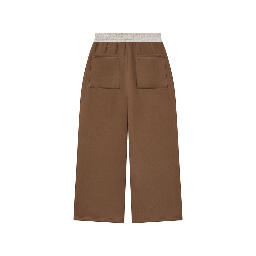 OWST SUBZERO TWO-TONED SWEATPANTS - BROWN 