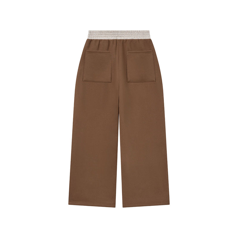 OWST SUBZERO TWO-TONED SWEATPANTS - BROWN 