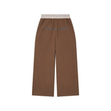 OWST SUBZERO TWO-TONED SWEATPANTS - BROWN 