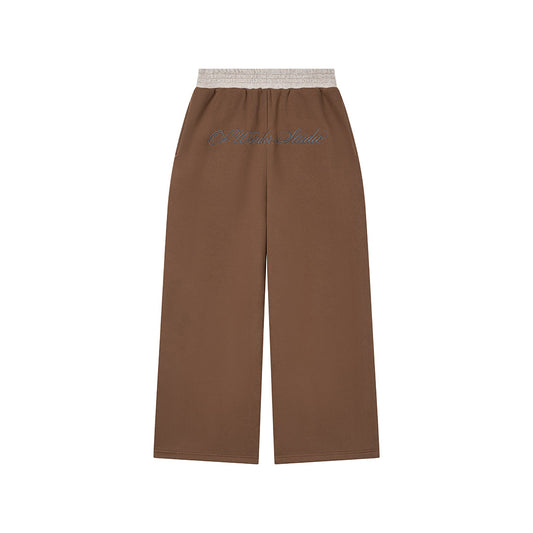 OWST SUBZERO TWO-TONED SWEATPANTS - BROWN 