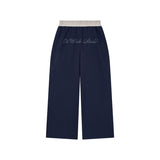 OWST SUBZERO TWO-TONED SWEATPANTS - NAVY BLUE