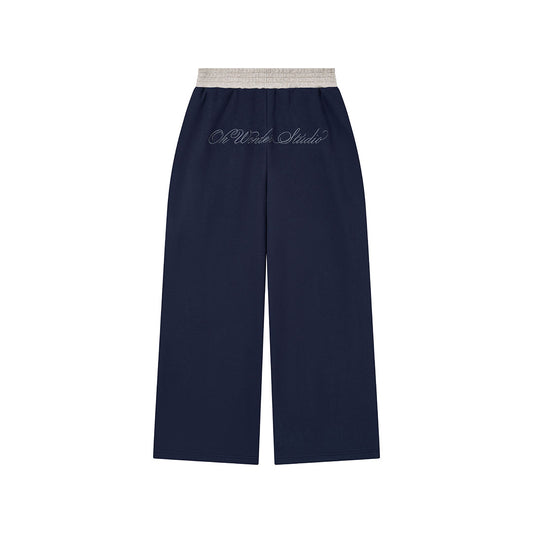 OWST SUBZERO TWO-TONED SWEATPANTS - NAVY BLUE