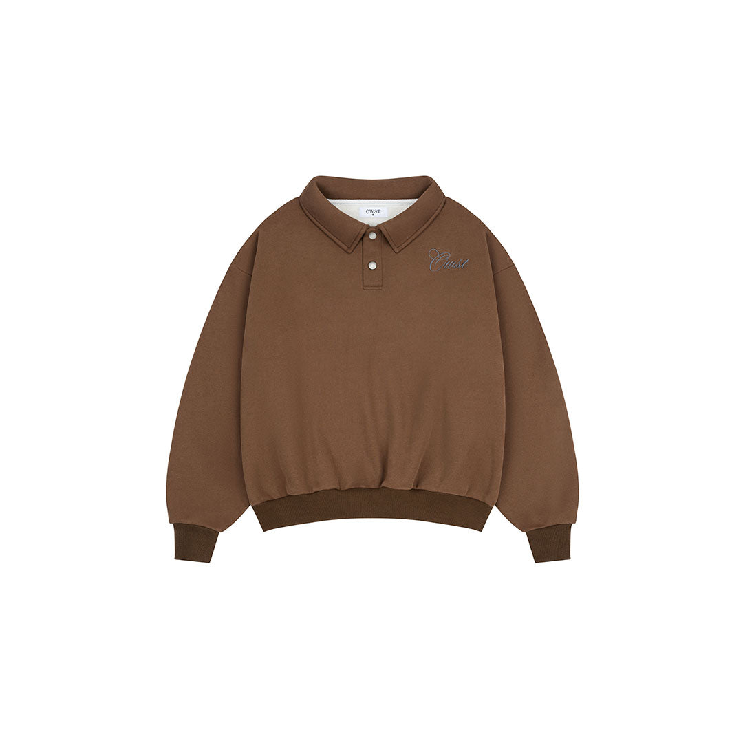 OWST SUBZERO SWEATSHIRT - BROWN