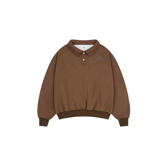 OWST SUBZERO SWEATSHIRT - BROWN