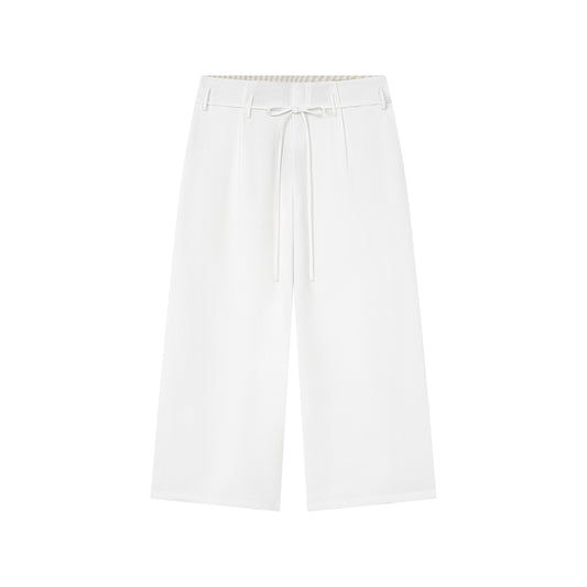 OWST DRAWSTRING PANTS WHITE