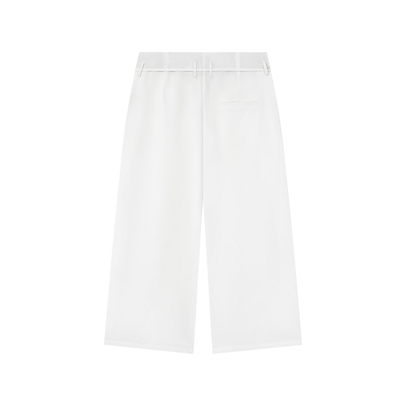 OWST DRAWSTRING PANTS WHITE