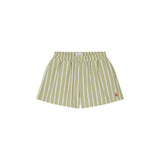 OWST LOGO STRIPE SHORTS - GREEN