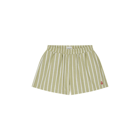OWST LOGO STRIPE SHORTS - GREEN