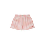 OWST LOGO STRIPE SHORTS - SALMON