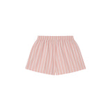 OWST LOGO STRIPE SHORTS - SALMON