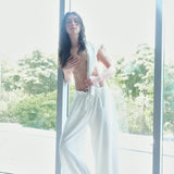 OWST DRAWSTRING PANTS WHITE